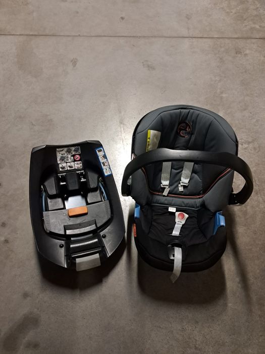 Fotelik Cybex dla niemowlaka/noworodka + baza ISOFIX do fotelika cybex