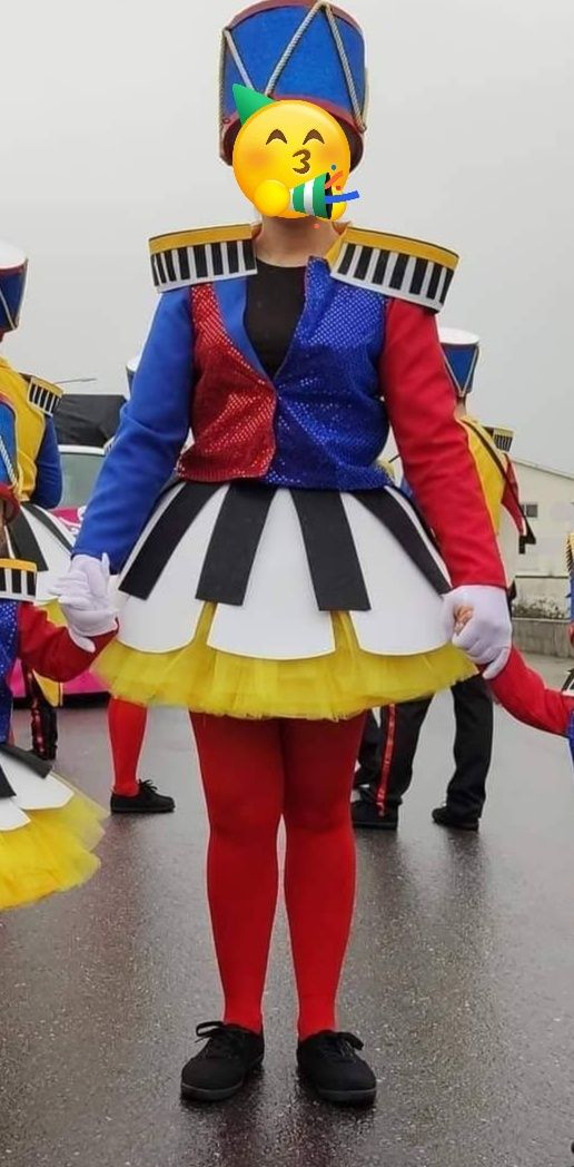 Roupa Carnaval tema "música"