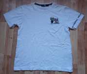 Piękne damskie koszulki t-shirt KARL LAGERFELD + CALVIN KLEIN rozm. L