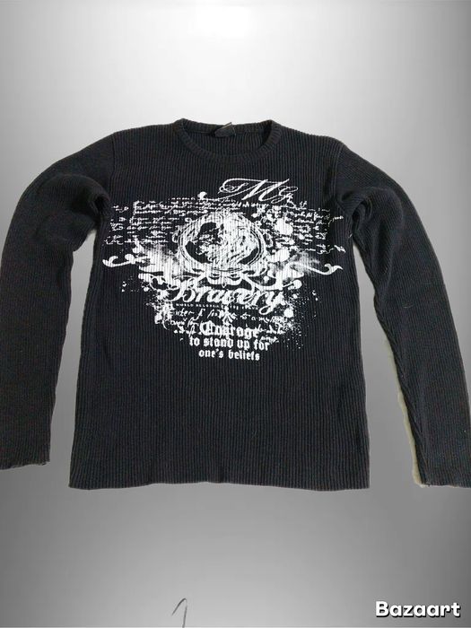 Opium   кофта гранж опиум grunge,Y2k,sk8, avangard свитер