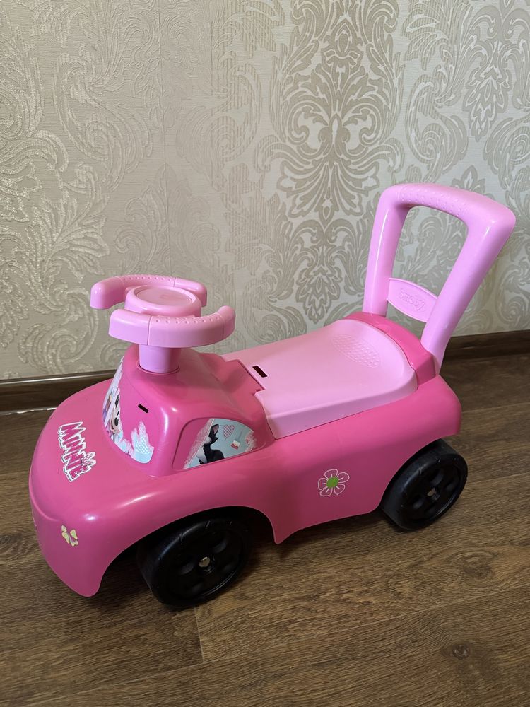 Толокар Smoby, машинка для дівчинки