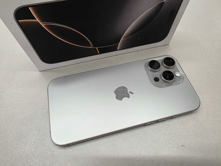 JAK NOWY Apple iPhone 16 Pro Max 256GB bat.100% Szary Teletorium W-CH