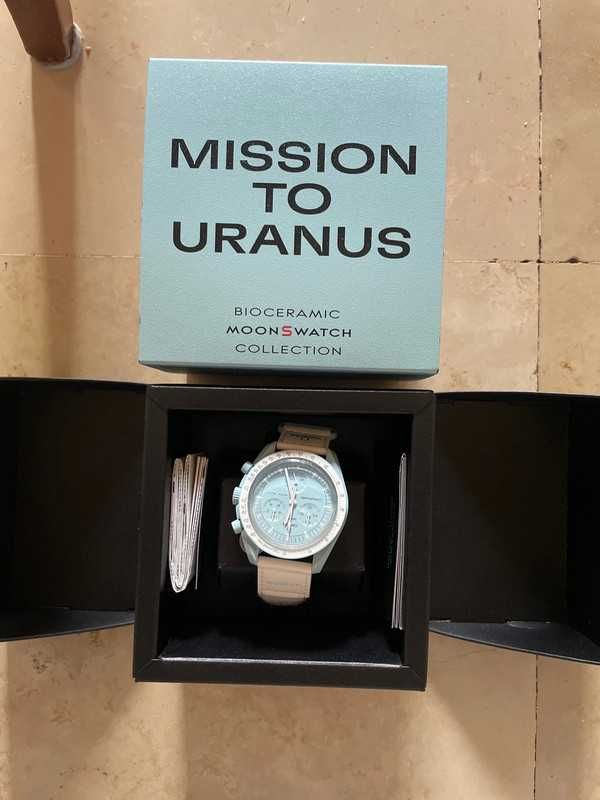Omega x Swatch Uranus SO33L100 - Tylko Dziś -20% Rabat