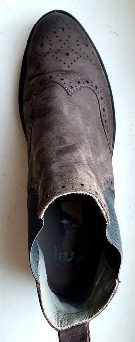 ARA roz. 41.5 skóra naturalna w całości sztyblety damskie