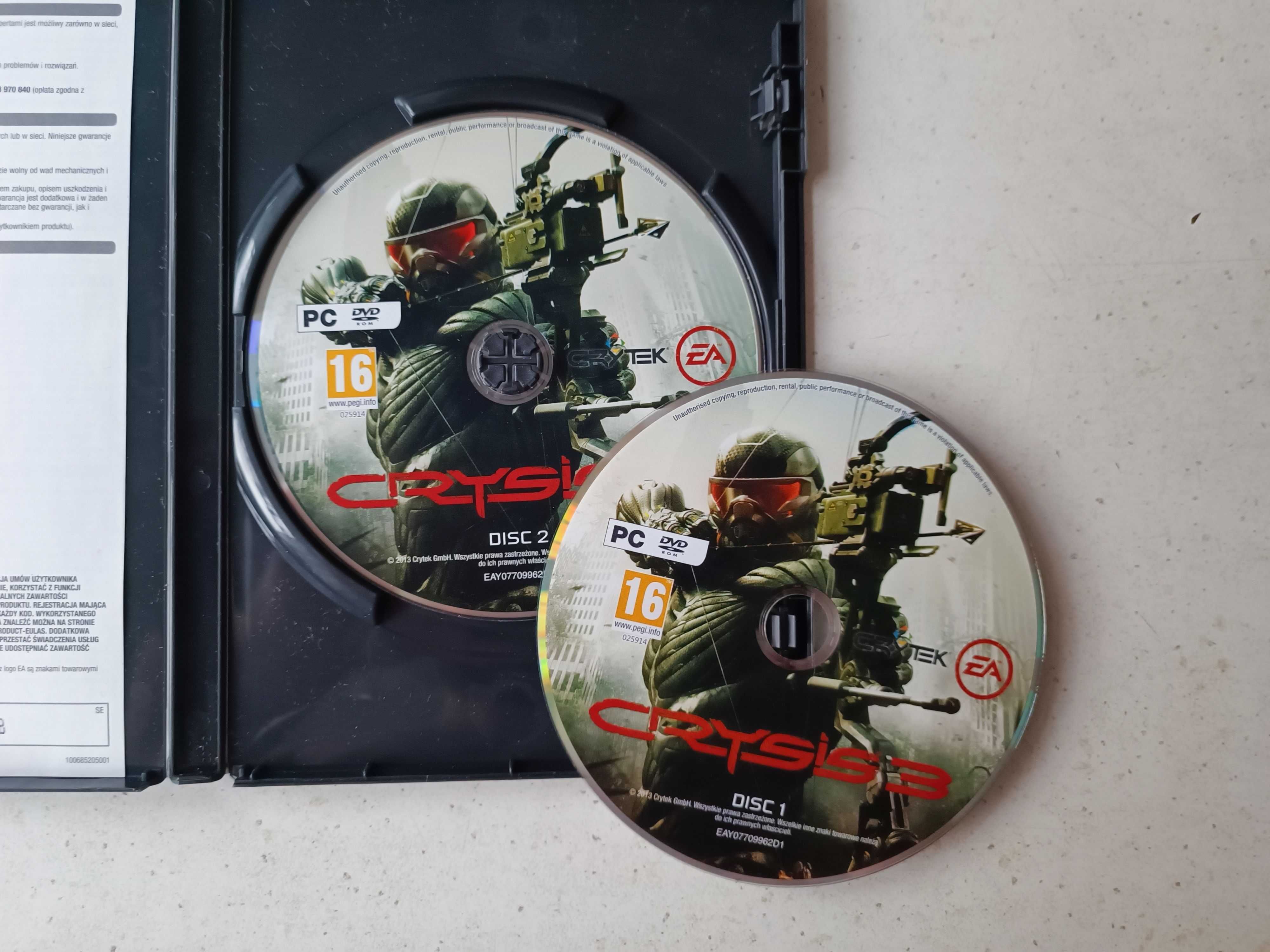 Crysis Maximum Edition PL (Crysis, Crysis: Warhead, Crysis Wars itd)