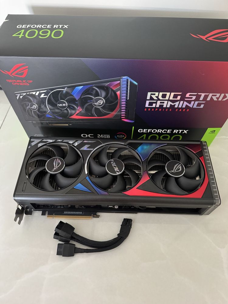 Видеокарта Asus ROG-STRIX-RTX4090-O24G-GAMING