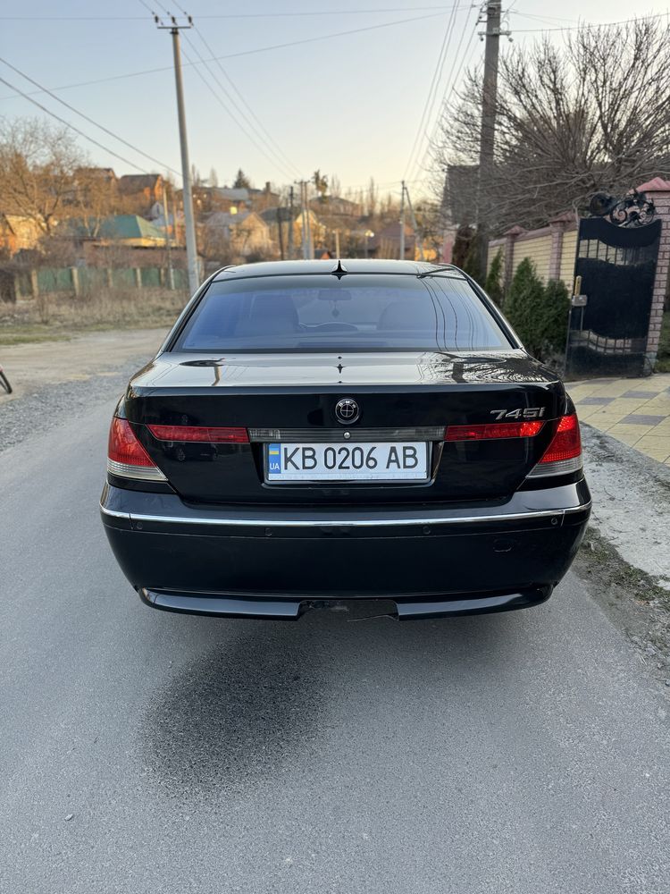 Bmw 745i газ/бензин