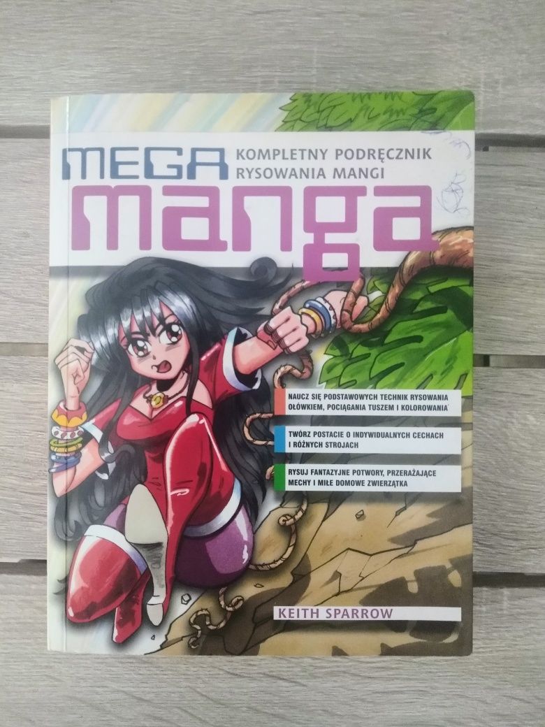 Podręcznik rysowania mangi Mega Manga