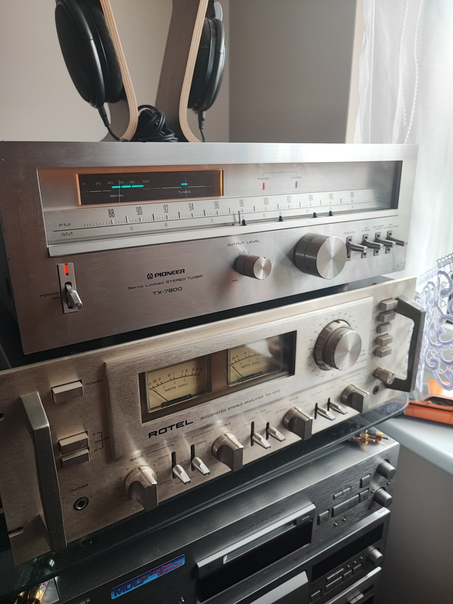 Pioneer tx 7800 tuner blue line