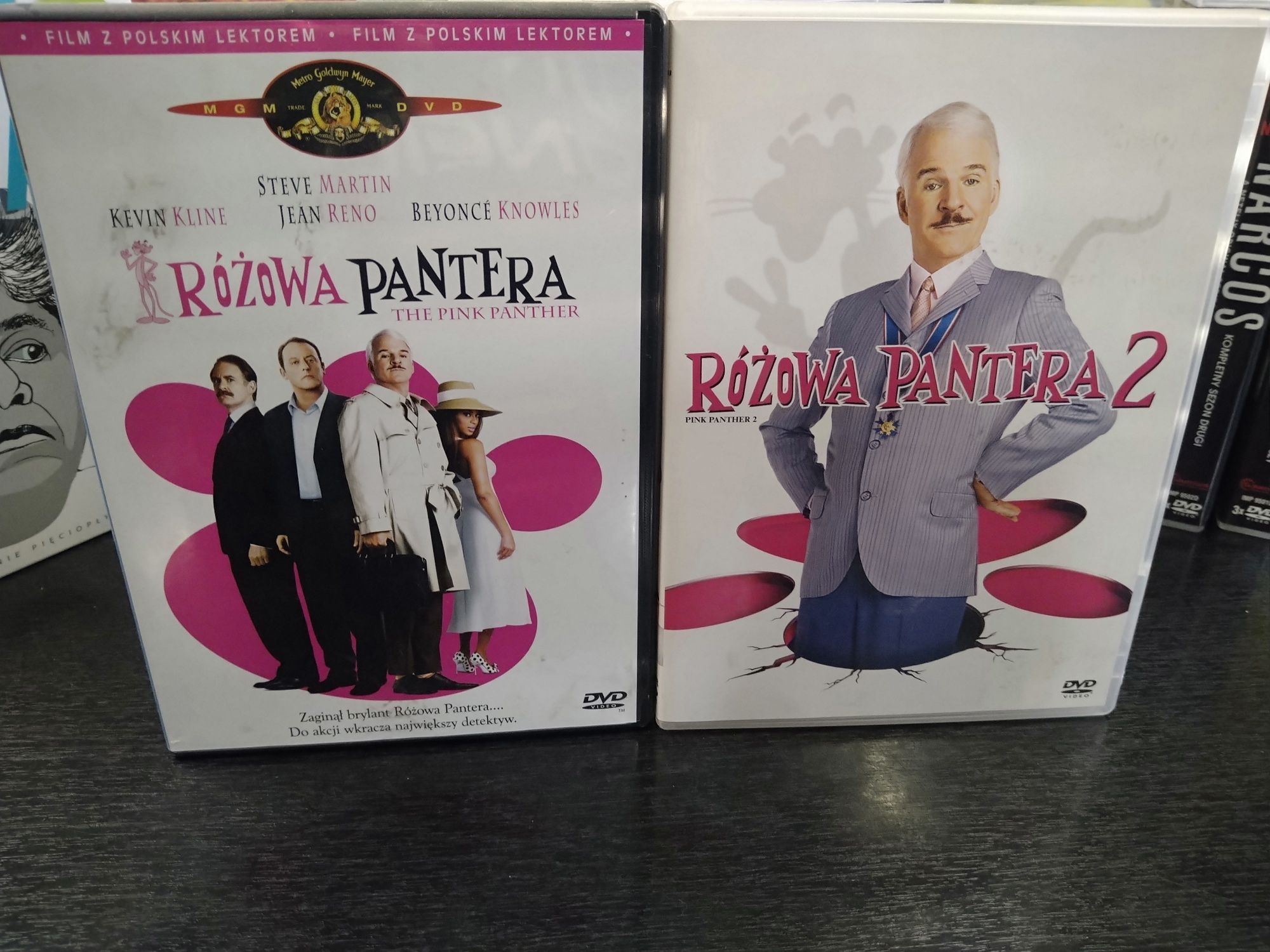 Różowa pantera +  Różowa pantera 2 dvd