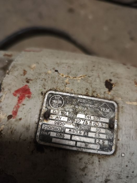 Silnik elektryczny 11kw /wysokoobrotowy  1,5kw