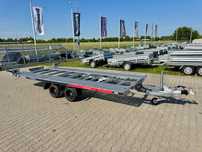 Lorries PLI27-4521  laweta 485x216cm przyczepa uchylana podnoszona amortyzatorami, 2700 kg
