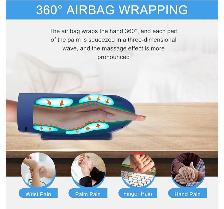 Розумний Smart масажер для рук