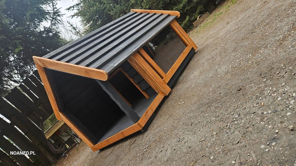 Buda dla psa z tarasem i oknem 180kg wysyłka cała PL