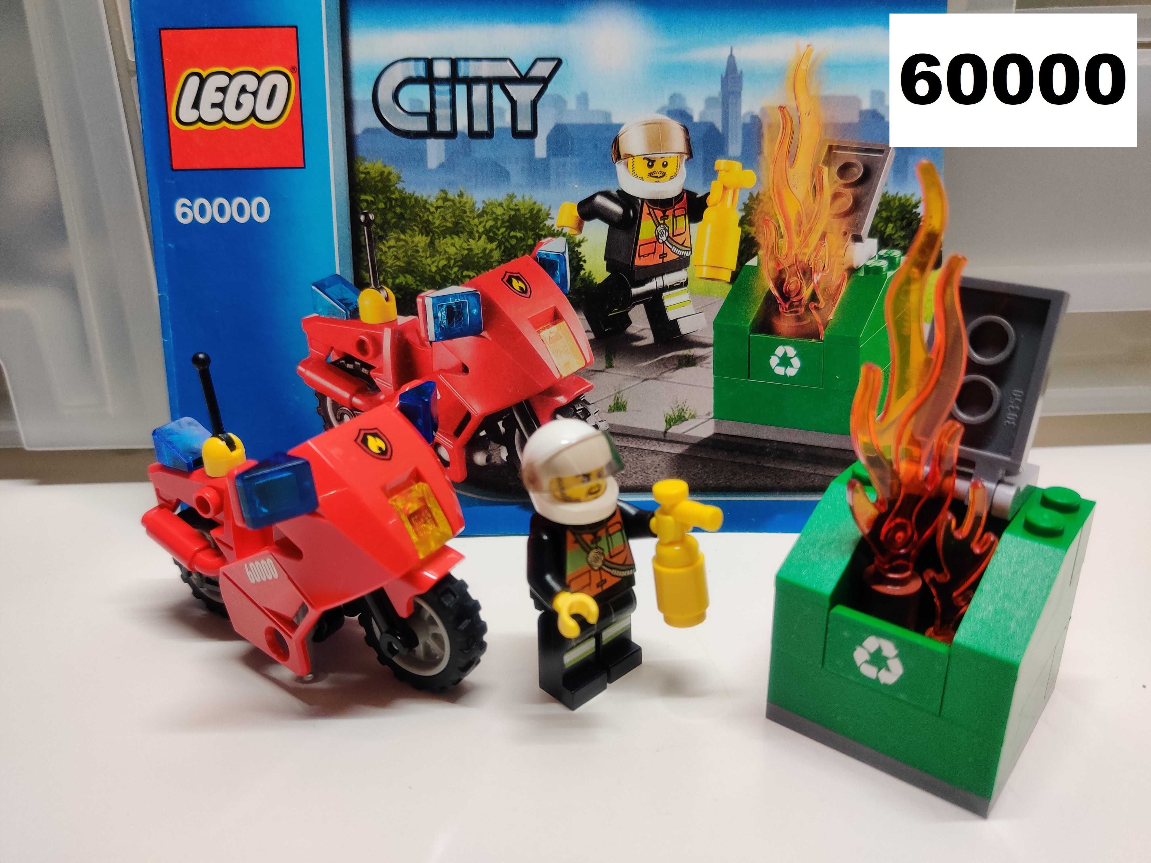 Lego city bombeiros: 7239; 7942; 60000; 60001; 60003; 60061