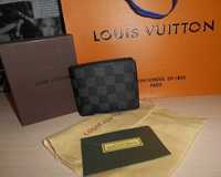 Louis Vuitton portmonetka portfel męski skóra 011