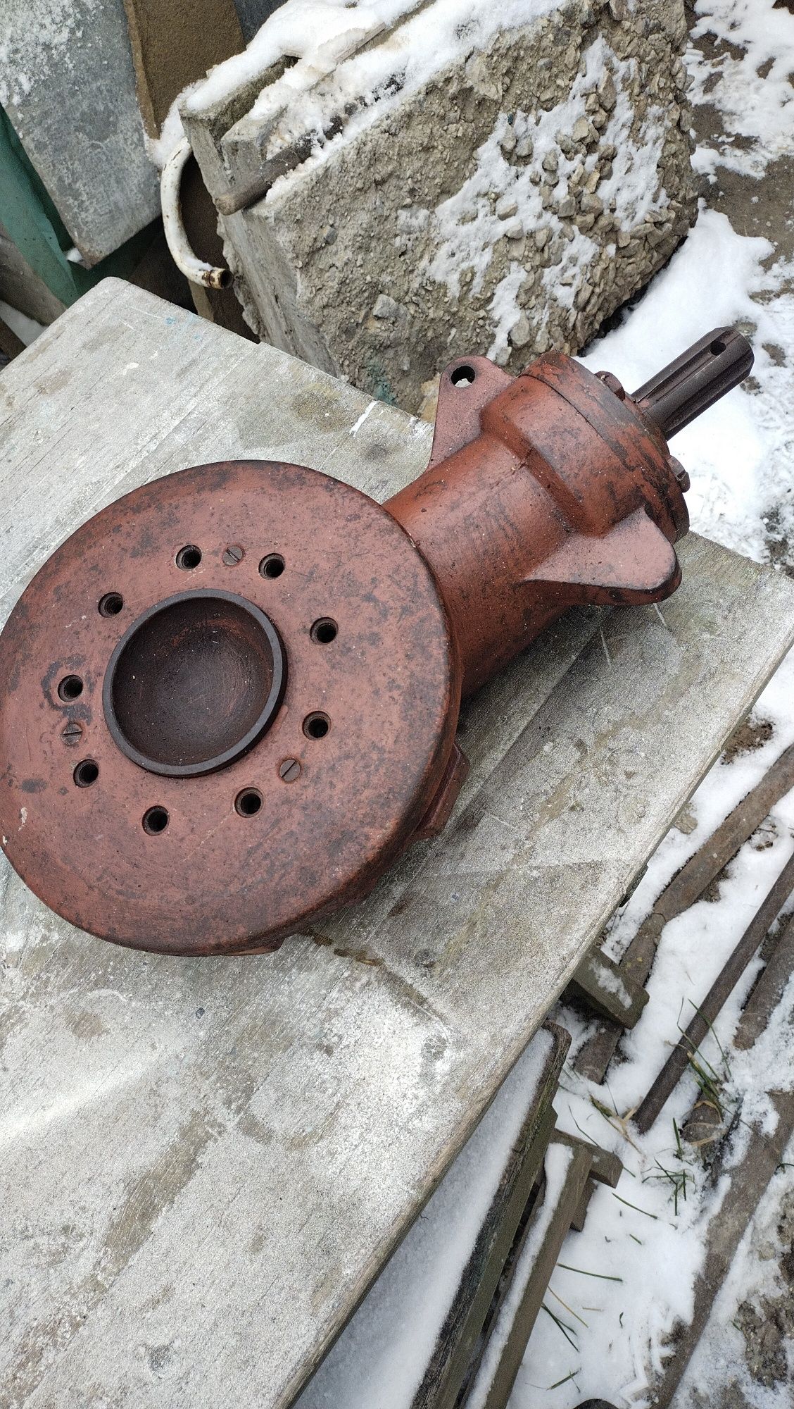 Редуктор КС-6 угловий планетарний до СГ техніки  копача