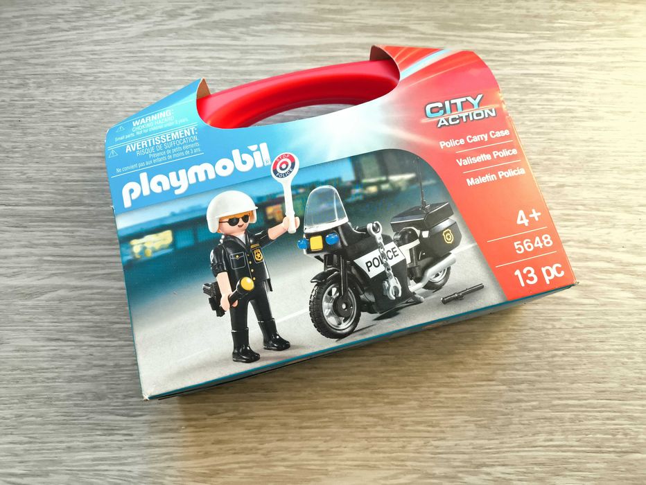 Playmobil City Action Policjant na motorze 5648