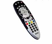 Comando controle tv zon tv e extensor.