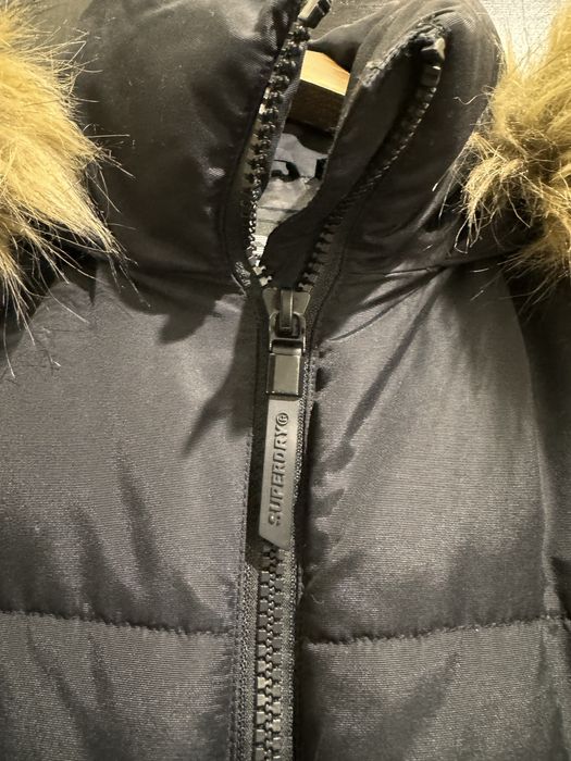Куртка пуховик Superdry 14 10 L розмір в чудовому стані, теплий