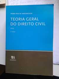 Teoria geral do direito civil Pedro Pais de Vasconcelos
