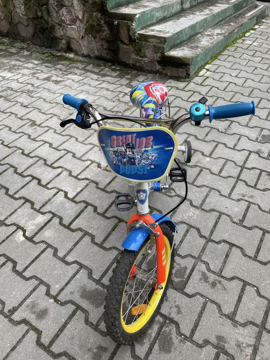 Дитячий велосипед Paw patrol щенячий патруль.