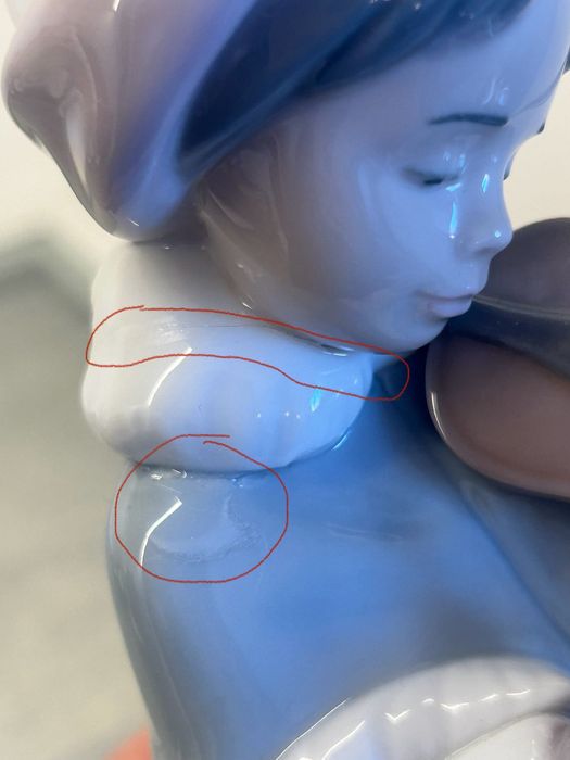 Lladró - Violinista navideño 6534 - The spirit of Christmas (damage)