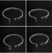 Pulseiras pulseira masculina aço inoxidável 316L motard