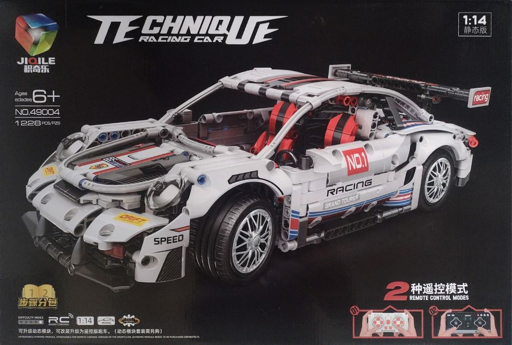 Klocki Technique Racing Car wyścigówka 1228el Lego Prezent