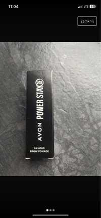 Avon Power Stay Pomada do brwi - Soft Black