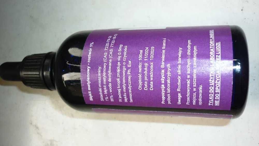 Błękit metylenowy 1%- 100 Ml