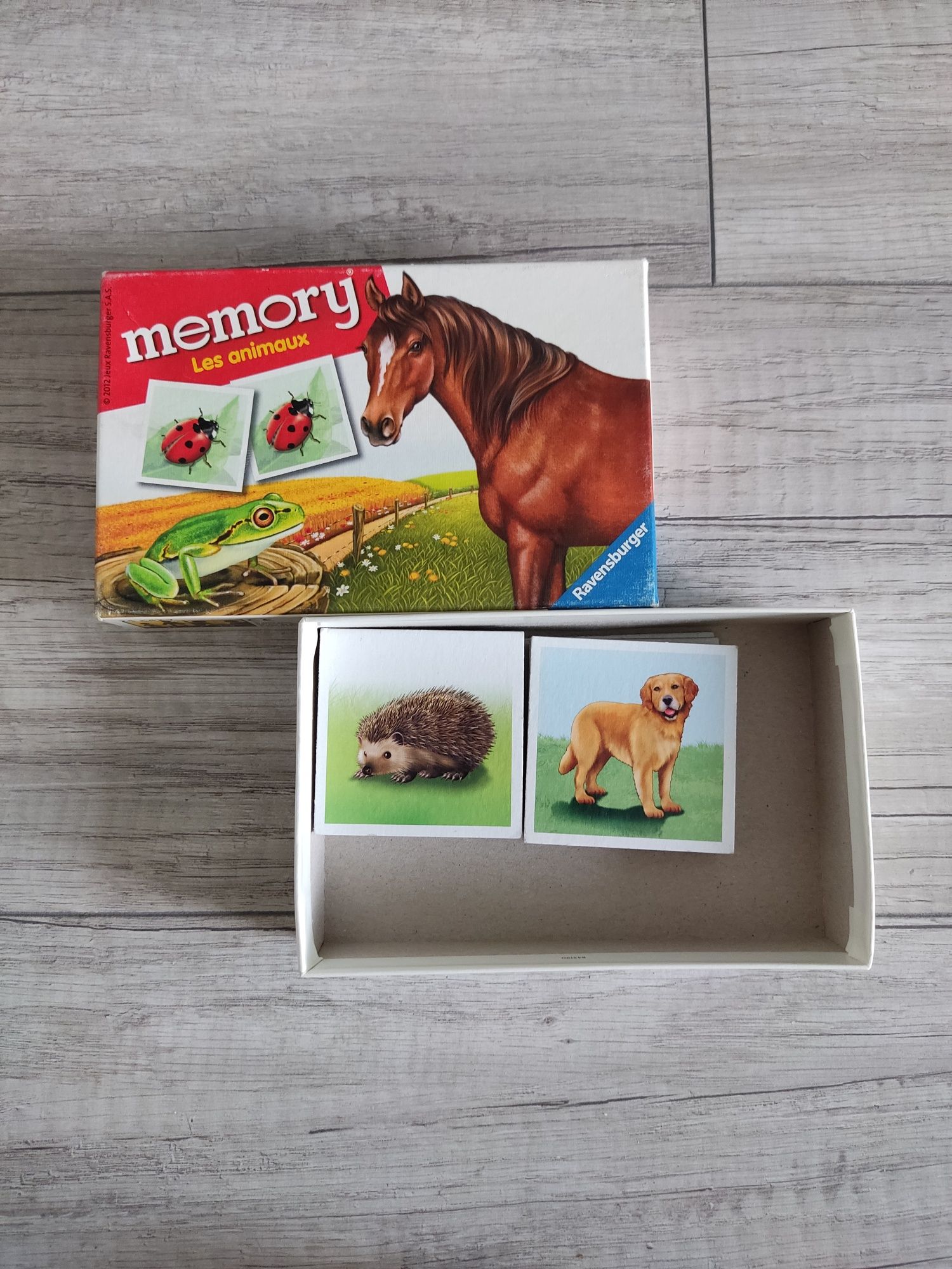 Memory les animaux - edukacyjna gra dla dzieci