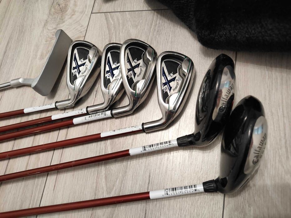 Kije golfowe Callaway X20 L Flex Iron Wood Putter kij kije do golfa