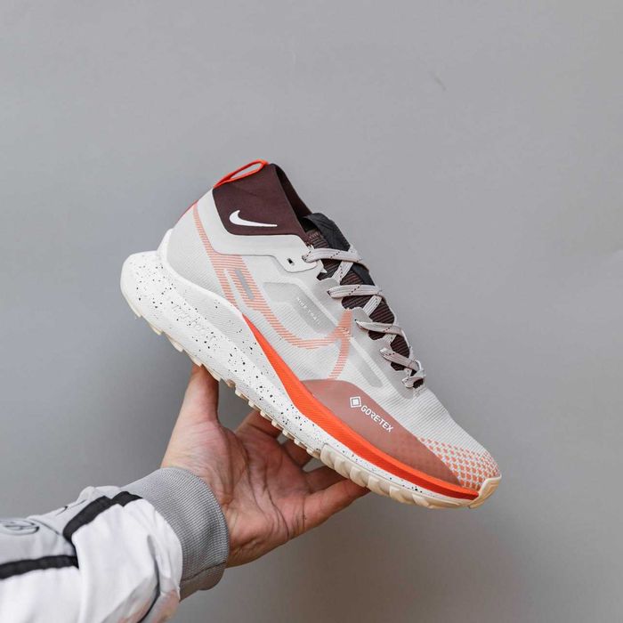 Кросівки Nike React Pegasus Trail 4 Gore-Tex White/Orange premium