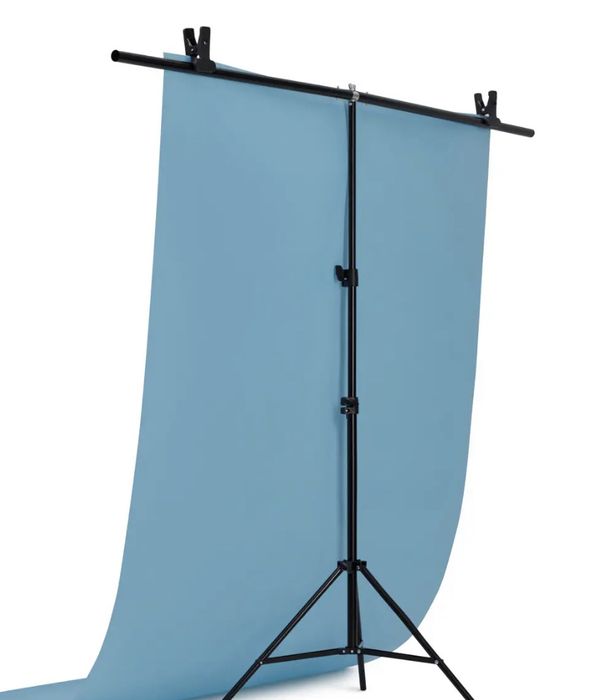 Блакитний фотофон паперовий 136см/ 1000см