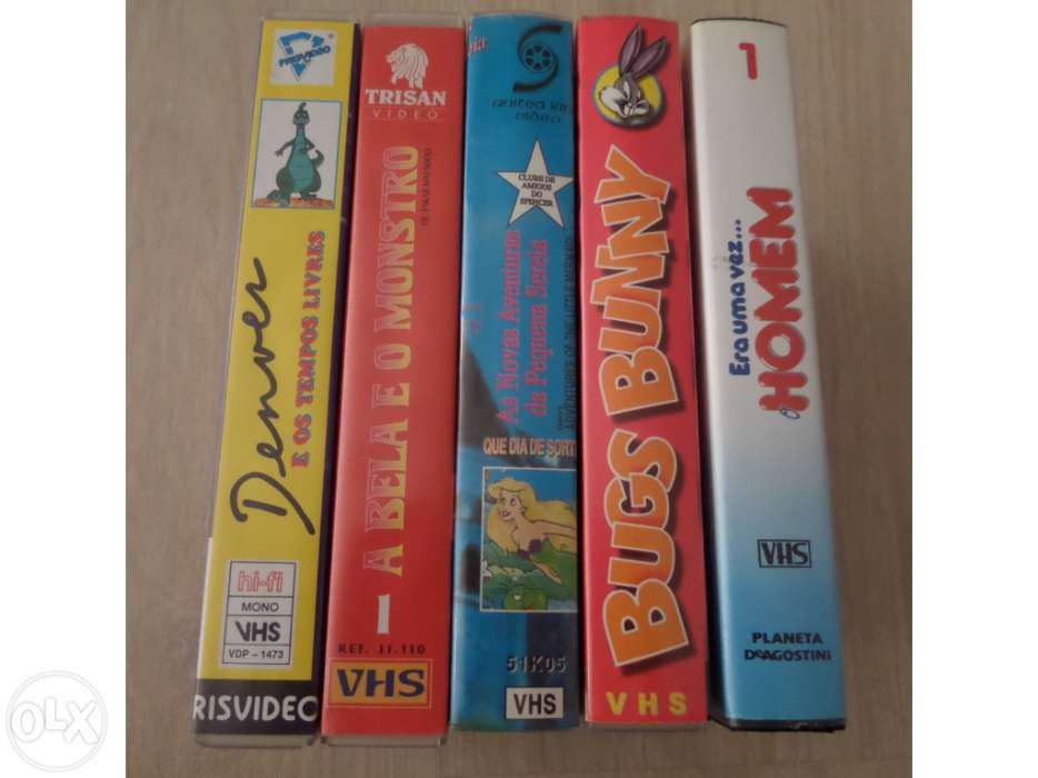 VHS filmes infantis