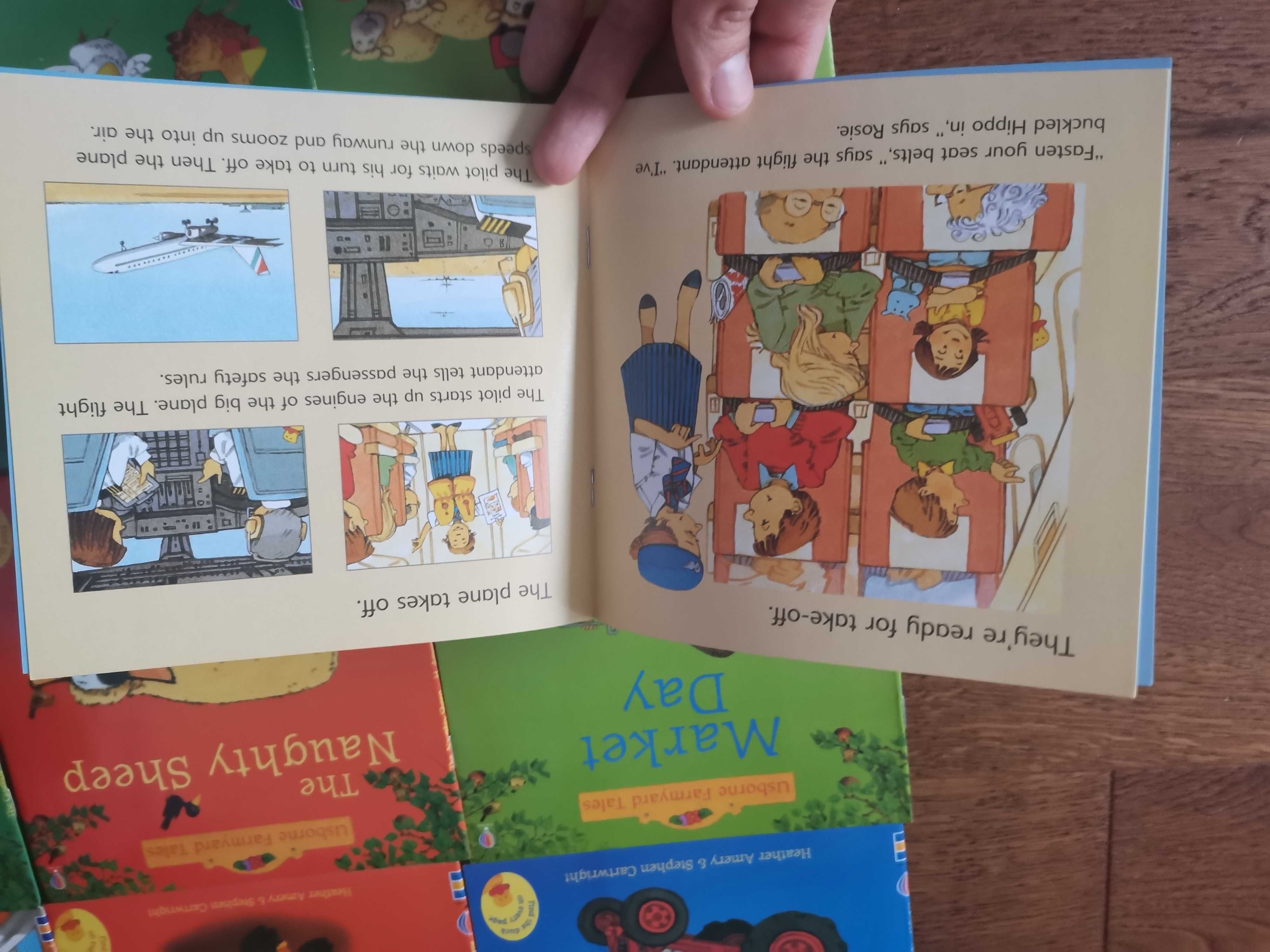10 x książeczki po angielsku usborne