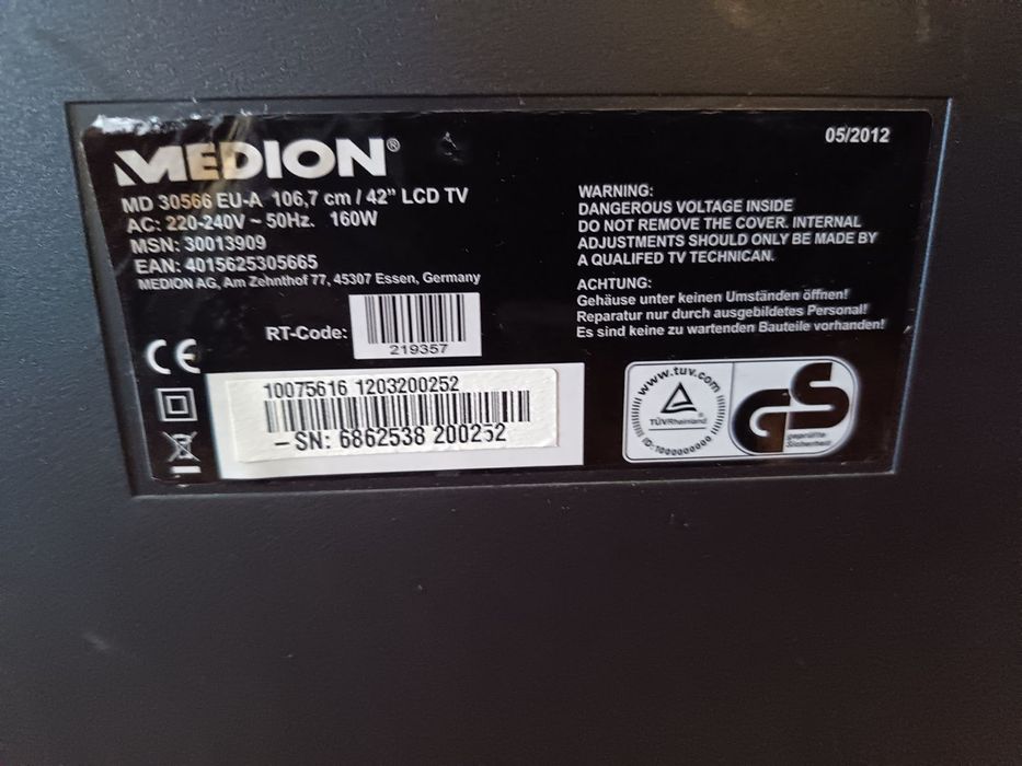 Telewizor MEDION 42 cala