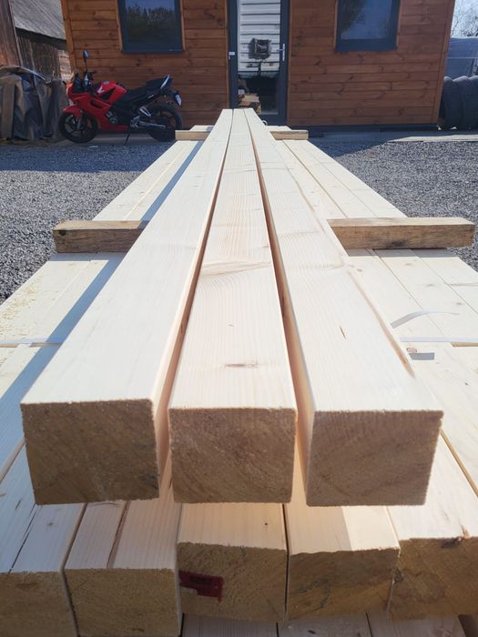 Drewno konstrukcyjne. Suche, heblowane