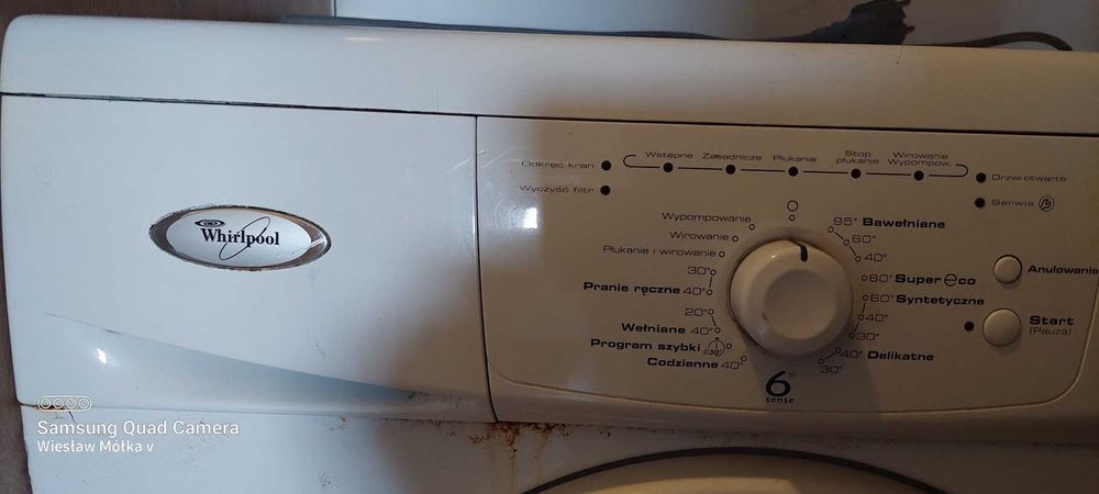 Pralka Whirlpool używana