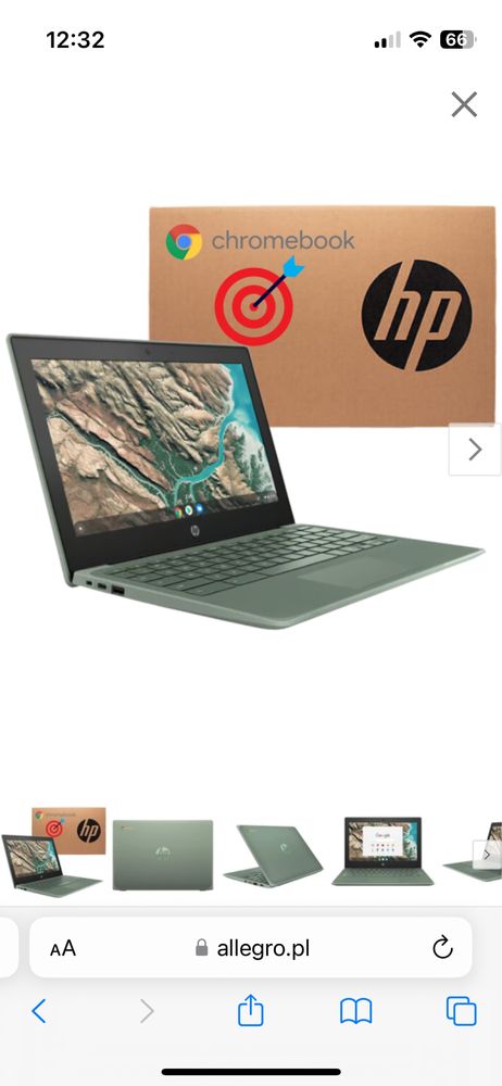 Laptop poleasingowy HP G8 32GB ChromeBook