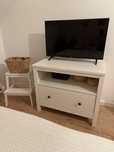 Szafka rtv Ikea HEMNES - komoda, stolik nocny - bejca