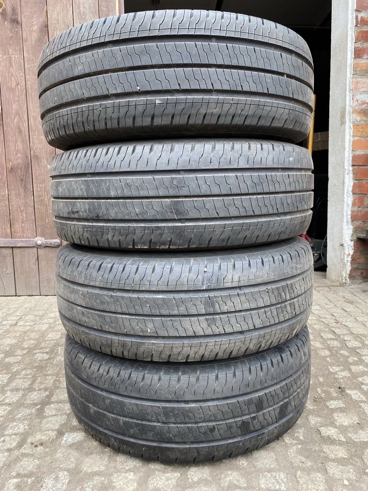 4 Koła Ford Transit 5x160 6,5Jx16x60 ET60 235/65R16C Continental 8mm