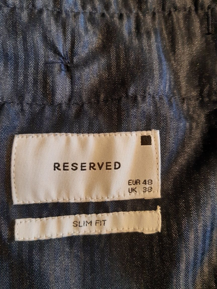 Garnitur młodzieżowy Reserved 48/50 granatowy