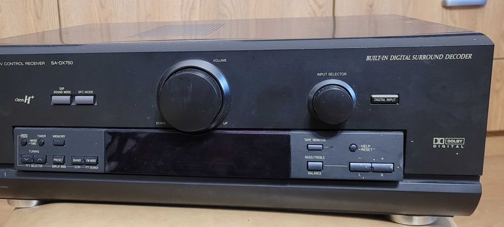 Technics SA-DX750 amplituner niekompletny uszkodzony