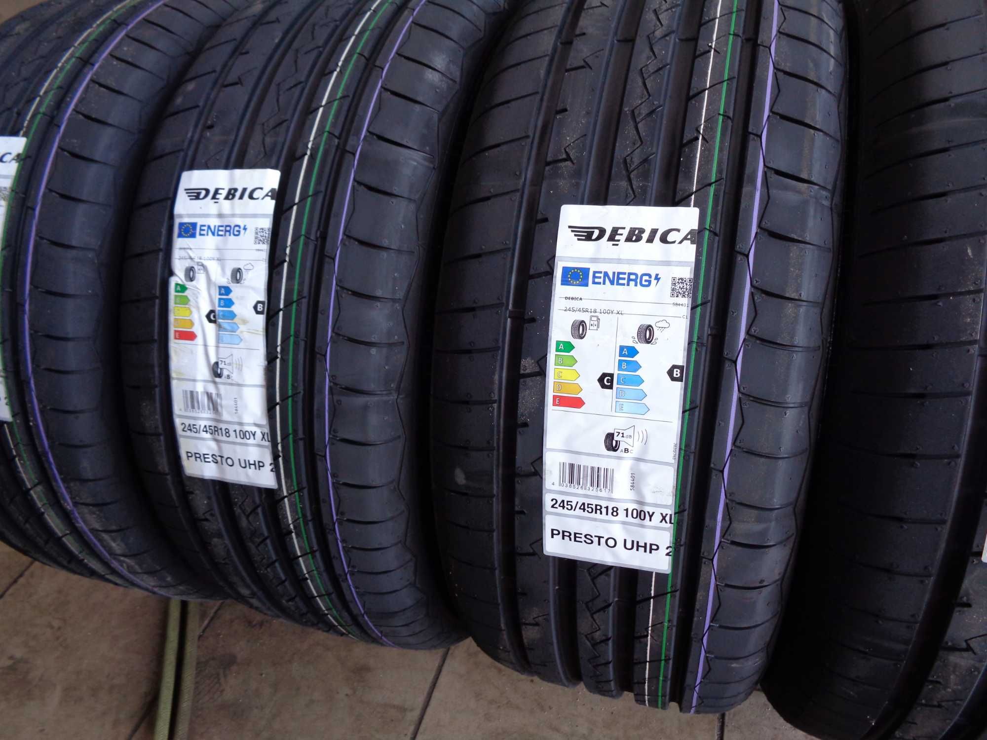 NOWE 245/45R18 DĘBICA PRESTO UHP2 - Opony Letnie , gr.Goodyear , Warto