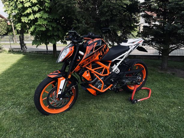 Motocykl Ktm Duke 390 zamiana