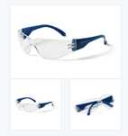 Okulary ochronne niebieskie Aquila Clear HF Safety