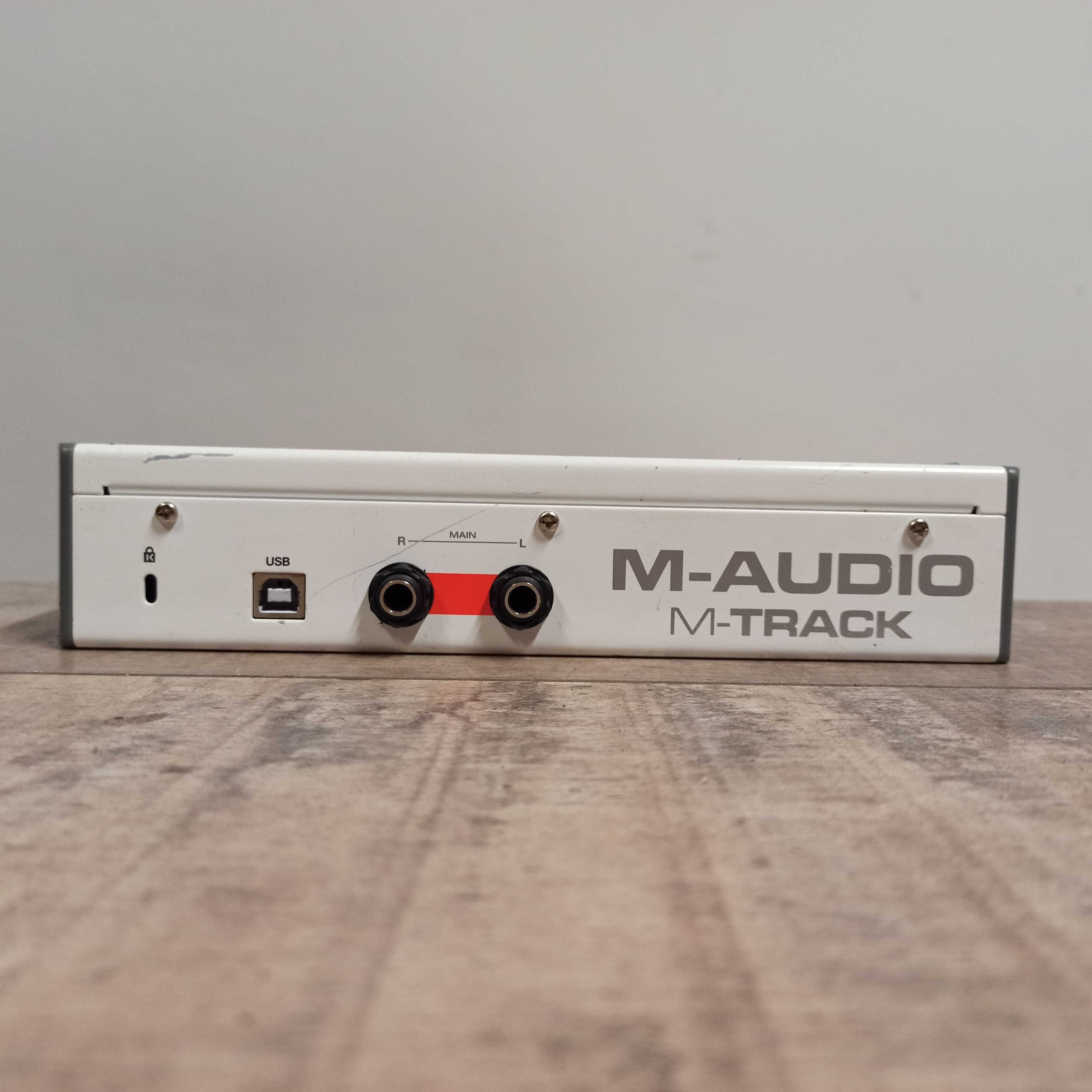 M-Audio M-Track Mk II interfejs interface muzyczny