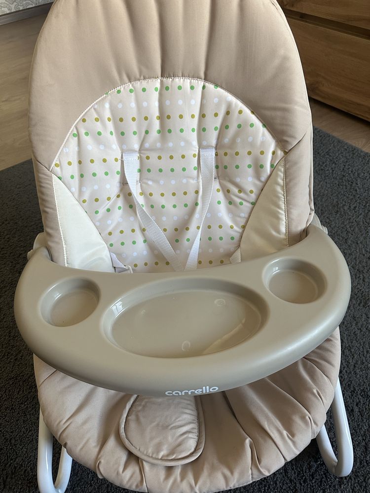 Дитяче крісло-гойдалка Carrello Nanny CRL-0005 Beige Dot